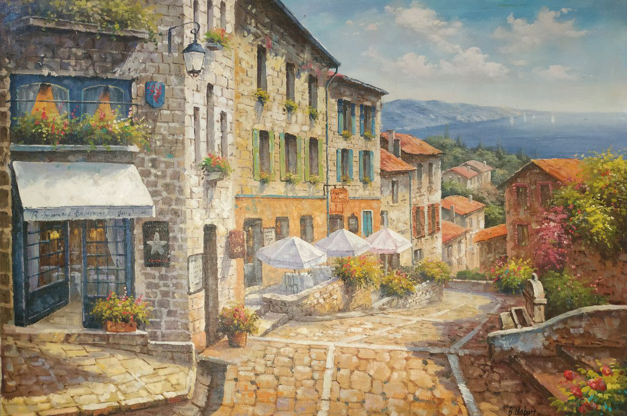 Картина маслом Курорт 60х90